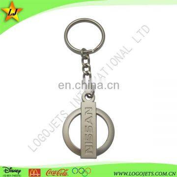 custom car logo metal key chain key ring