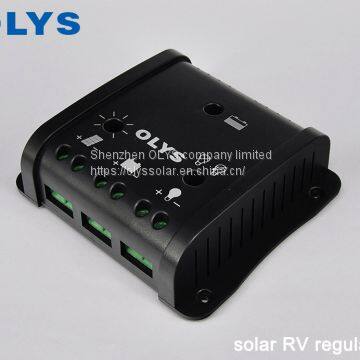 OLYS Solar RV Controller Intelligence Charge Solar RV Controller