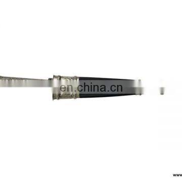 KNIFE CRIOLLO IN NICKEL SILVER AND LEATHER WITH CARBON STEEL BLADE 24CM