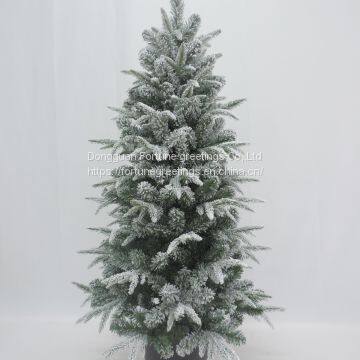 Artificial christmas pot tree