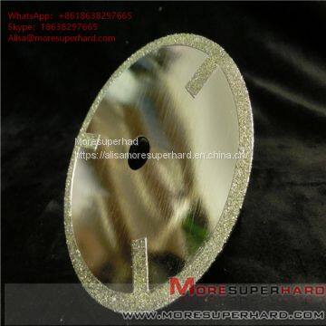 Electroplated Diamond Cutting Discs Have Very Sharp Cutting Performance and Generate Minimum Heat Alisa@moresuperhard.com photo-2