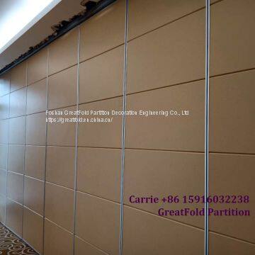 Simple Design Office Room Partition Wood Movable Wall Folding Partition