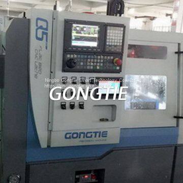 CNC Lathe Front Feeding in Vibration