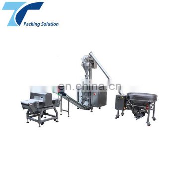 Automatic Plastic Pouches Bags Chicken Essence Namkeen Detergent Powder Flow Bagging Packing and Packaging Machine