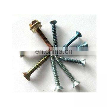 Phillips stainless steel countersunk flat head self tapping Screw drilling screw M3