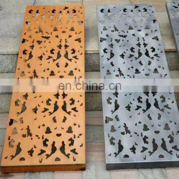 Corten Steel Screen for Garden Decoration photo-2