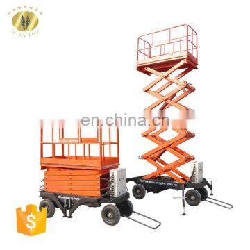 7LSJY Shandong SevenLift Upright Mini Portable Aluminum Hydraulic Scissor Lift Platform photo-5