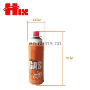 Camping Gas Stove China Korea MSDS Gas Butane Refill 190g 220g 250g Refill Gas Cartridge