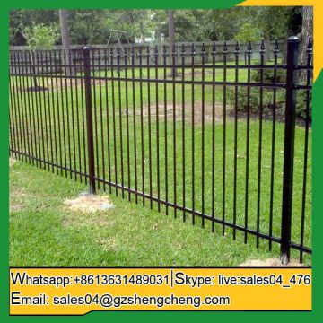 Aluminum picket fence for residential