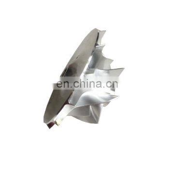 GT15-25 32,94/49,00 мм 6+6 лезвий 434812-0001/2 Турбо алюминиевый 2618 /фрезерование/блоковый компрессорный колесо для 713673-0004/713672 photo-4