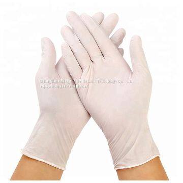 Large Instock CE FDA latex vinyl working pvc gloves, Hand protective Disposable Powder Free PVC Medical Latex Free Vinyl Gloves