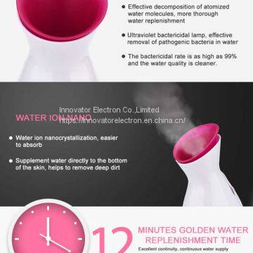 Usb Portable Rechargeable Mist Nano Facial Sprayer Nano Deep Moisturizing Handy Fine Facial Mist Sprayer photo-4