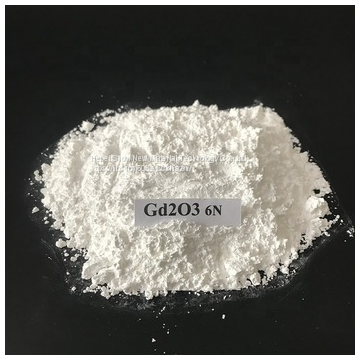 Rare Earth Gadolinium Oxide Chemicals High Purity For Glass