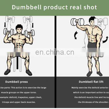 Hot Sales 10Kg Buy Electroplating Dumbbells_Sets Cheap photo-5