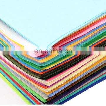 cusotomize size and color fire retardant non-woven felt fabric