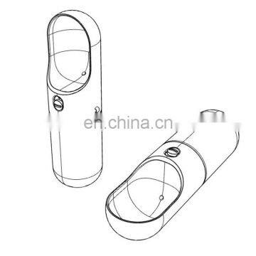 Wholesale Capsule Style 400ml ABS Portable Dog Water Bottle Outdoor Travel Pet Dog Water Bottle photo-7