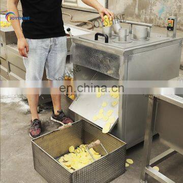 Small Plant Potato Peeling Machine Potato Chips Manufacturing Machine Required