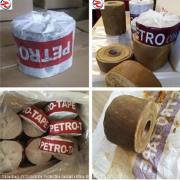 Anticorrosion Petroleum tape Flange and valve Pipe protection tape