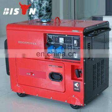 BISON (CHINA) Hot Type 3kw Single Phase 3kva small silent diesel generator