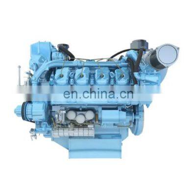 Weichai 550kw Baudouin Diesel Engines  750HP Marine Engine