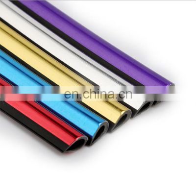 Car Accessories PVC Soft Rubber Car Air Vent Grille Switch Trim Sticker U Style Air Conditioner Outlet Decoration Strip