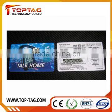 CR80 Standard Pvc Scratch Code Recharge Cards photo-6