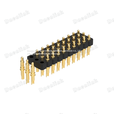 Dnenlink 3.00mm pitch Triple Row  H2.5mm  Male HeaderSolder PogoPin header connector