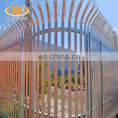 Cheap garden property security palisade fence