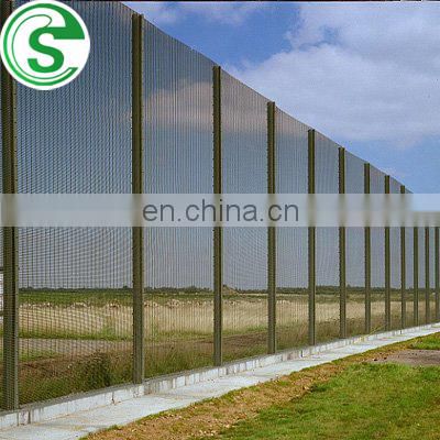 Galvanized Clear View Safety Fence 358 security wire mesh fence South Africa