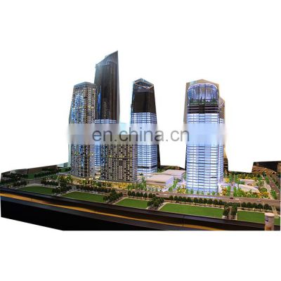 Customized commercial architectural building scale model / 3D architecture building model