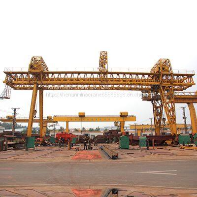 50/10 Ton Double Beam Electric Traveling Gantry Crane Truessed Type Cabin Control photo-3