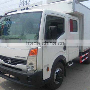 double row cabin small box trucks for sale