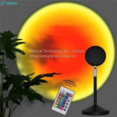 16 Colors Changing UFO Shape Design Sunset Projection Lamp Super China Factory