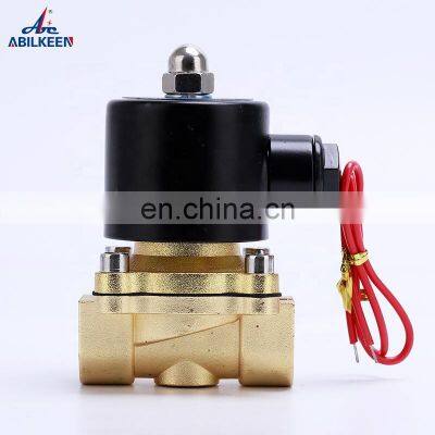 2W160-15 Normally Closed Type Direct Acting Electric Brass Solenoid Valve Price Water/Air Solenoid Valve