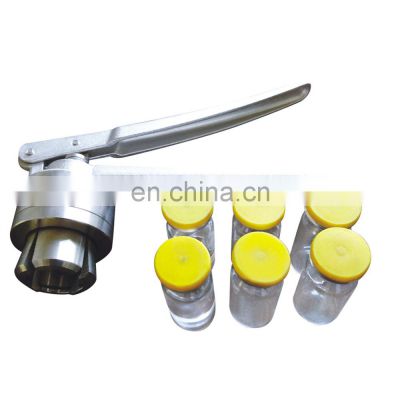 Crimping Machine Capping Tool for Flip Off Cap or Tear Off Cap with Vails Rubber Stoppers