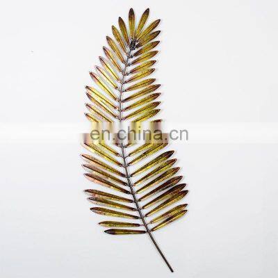 gold plated leaf wall decoration