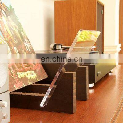 Clear Custom Fashion DVD Organizers Acrylic CD Storage Racks