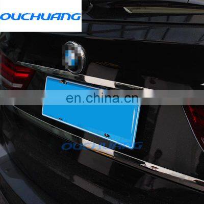 Stainless Steel Rear Door Trunk Lid Cover Trim Sticker For BMW Drive Emblem Logo X5 F15 X5M F85 Car Accessories photo-3
