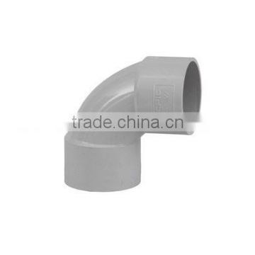 Best price customized pvc 88 degree pipe bend fitting