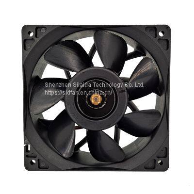 Original Delta QFR1212GHE 12V DC 2.7A 120x120x38mm 4-Pin 12038 Miner Cooling Fan for Antminer S19 S9 L3+ photo-2