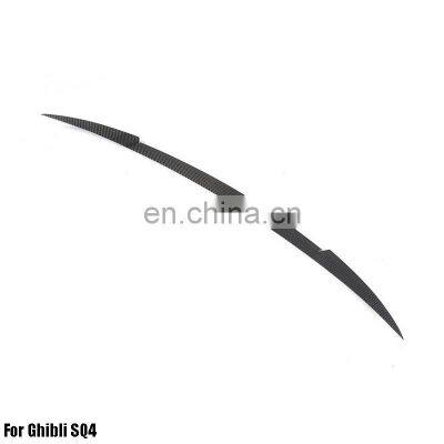 Carbon Fiber Spoiler Wing For Ghibli SQ4 2014-2017 Rear Spoiler photo-5