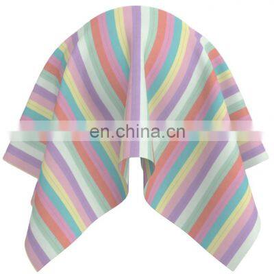 Fashion Colorful Yarn Dyed Stripe Design for women's wear