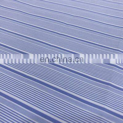 High Quality Stretch Striped Woven Cotton Nylon Spandex Fabric for Garment photo-2