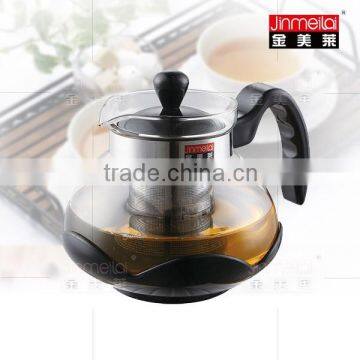 2015 new product glass teapot ,colorful glass tea maker,auto-open lid tea pot