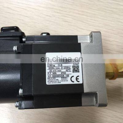 Power Saving Japan Mitsubishi AC Servo Drive MR-JE-20A 0.2kw Electrical Servo Motor HG-KN23J-S100 photo-2