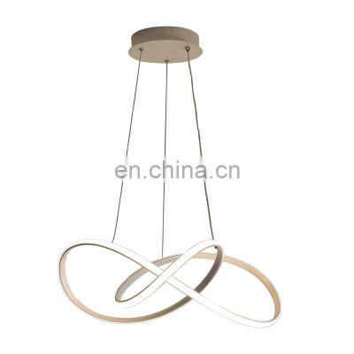 New Design Classic Black Aluminum Pendant Light Restaurant LED Ceiling Lamp for Indoor Decoration Chandelier