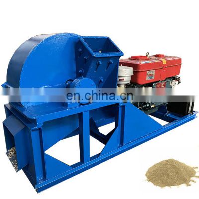 Wood Bark Log Tree Branch Wood Crusher Pulverizer