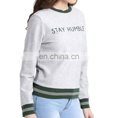 High Quality Custom Design Women Low Rates Sweat Shirt photo-2