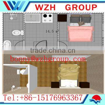1 Bedroom Mobile Homes / Container Cabin / Mobile Panel House