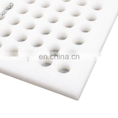 UHMWPE Perforated Plastic Sheet with Staggered Holes